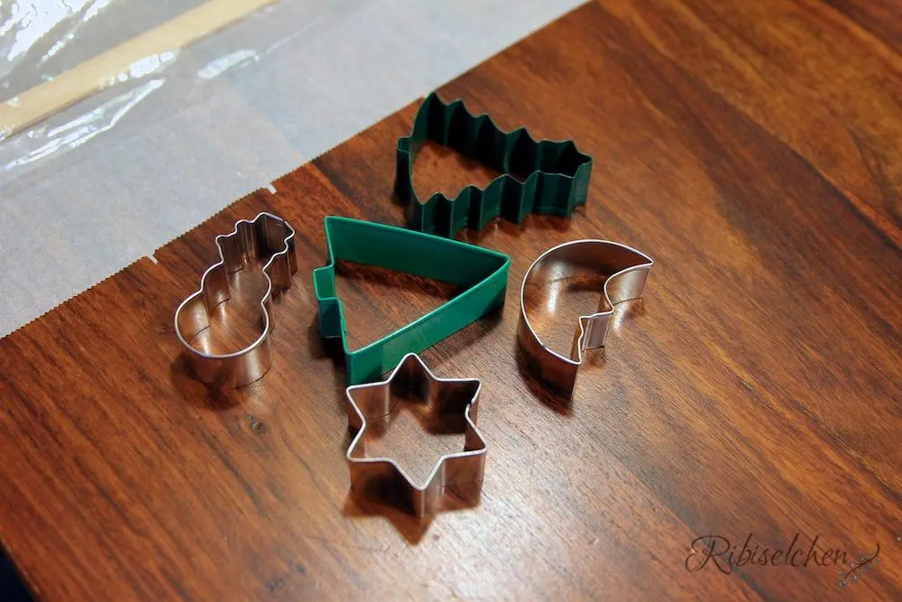 Verschiedene Ausstecher für Plätzchen