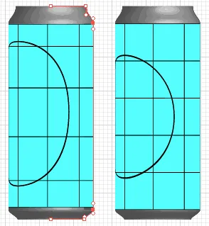 Verzerrte Bildzuweisung (Mapping) bei Illustrator 3D-Objekten
