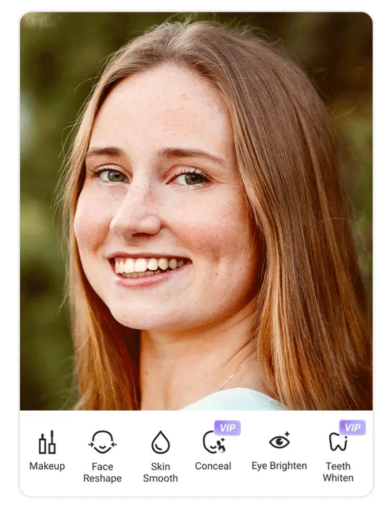 Vivid Glam App für KI-Bearbeitung von Bildern und Videos