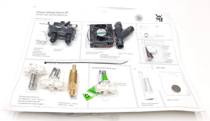 Wartungsset 2 für Schaerer Factory, inkl. Brüheinheit