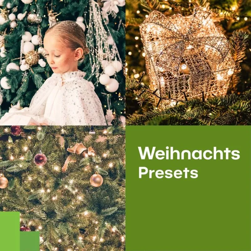 Weihnachtsbilder festlich gestalten: Zoner Photo Studio Presets kostenlos