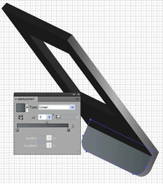 Weitere Formen des DVD-Players mit Verläufen füllen