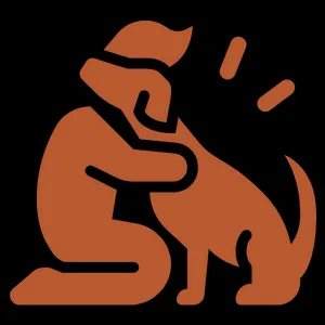 Welpe fühlt sich wohl mit einem passenden Hundehalsband