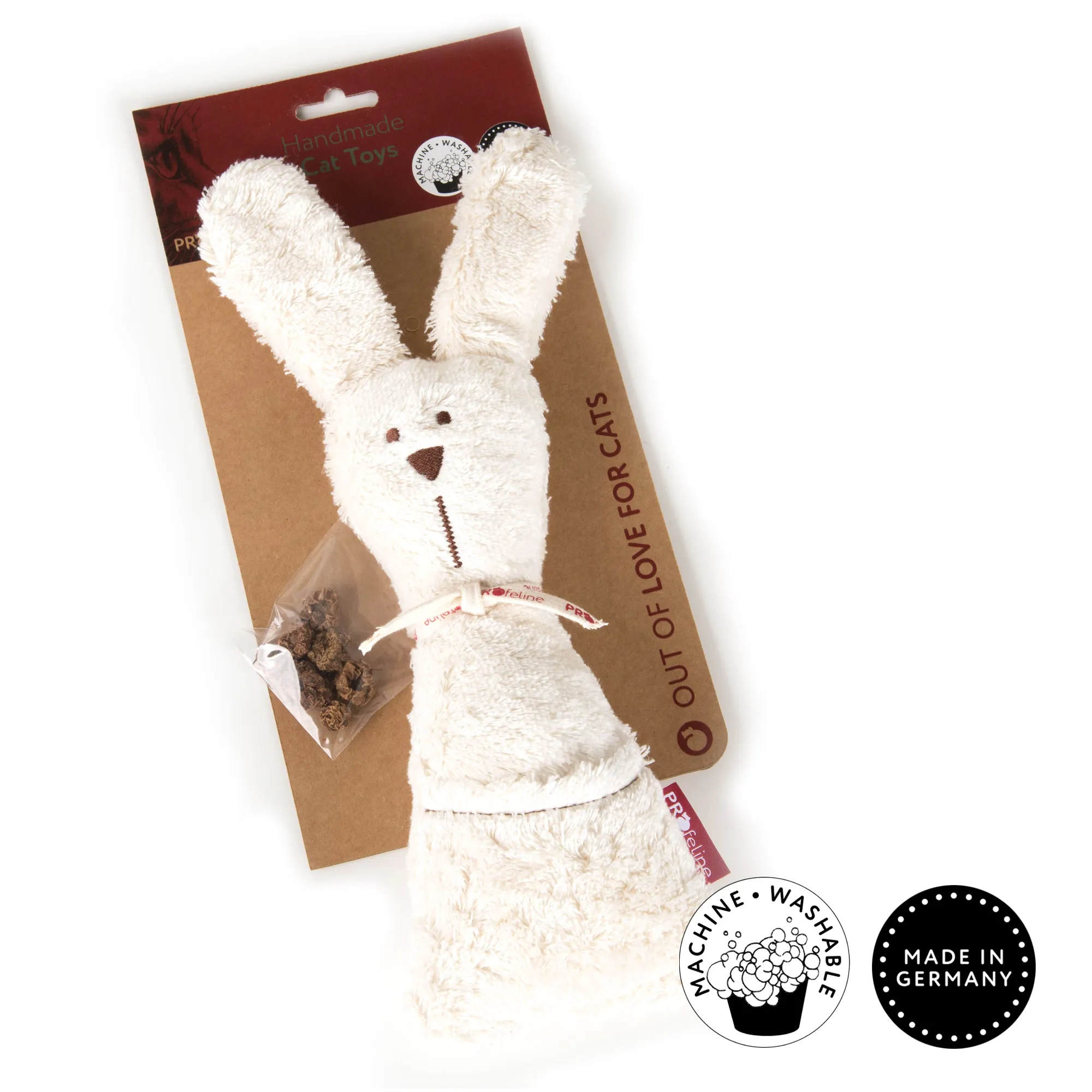 Wiederbefüllbares Katzenspielzeug "Snuggle Bunny"