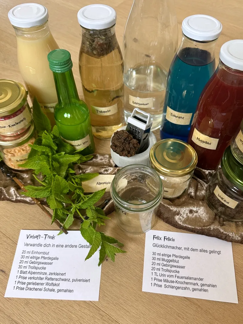 Zaubertrank Rezepte Harry Potter Party