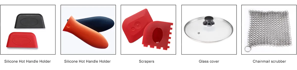 Zubehör für Gusseisen-Kochgeschirr