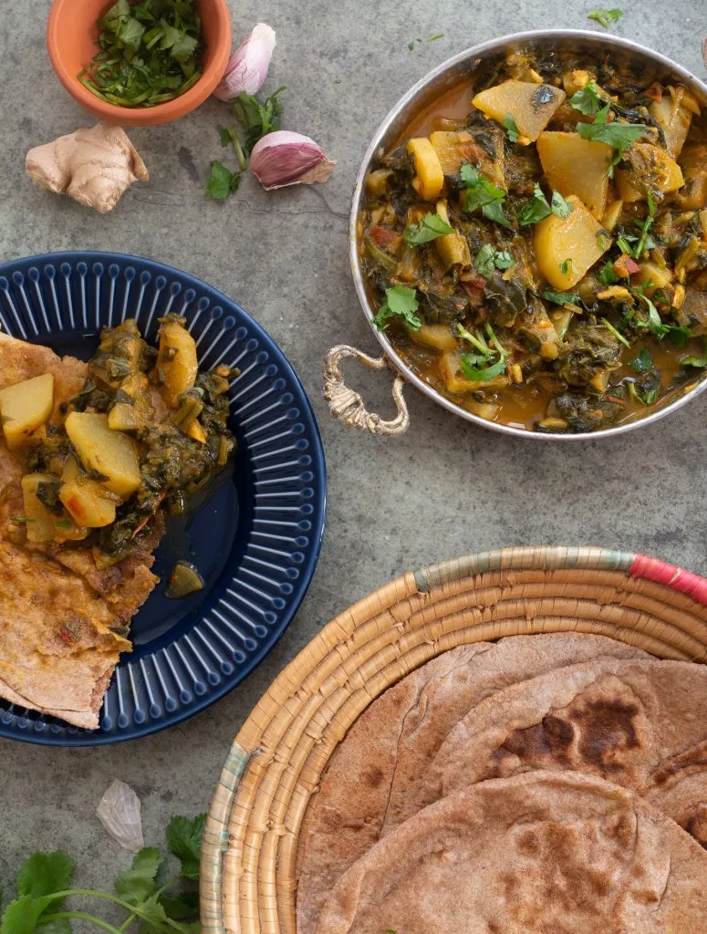 Zubereitung des Rettichcurrys