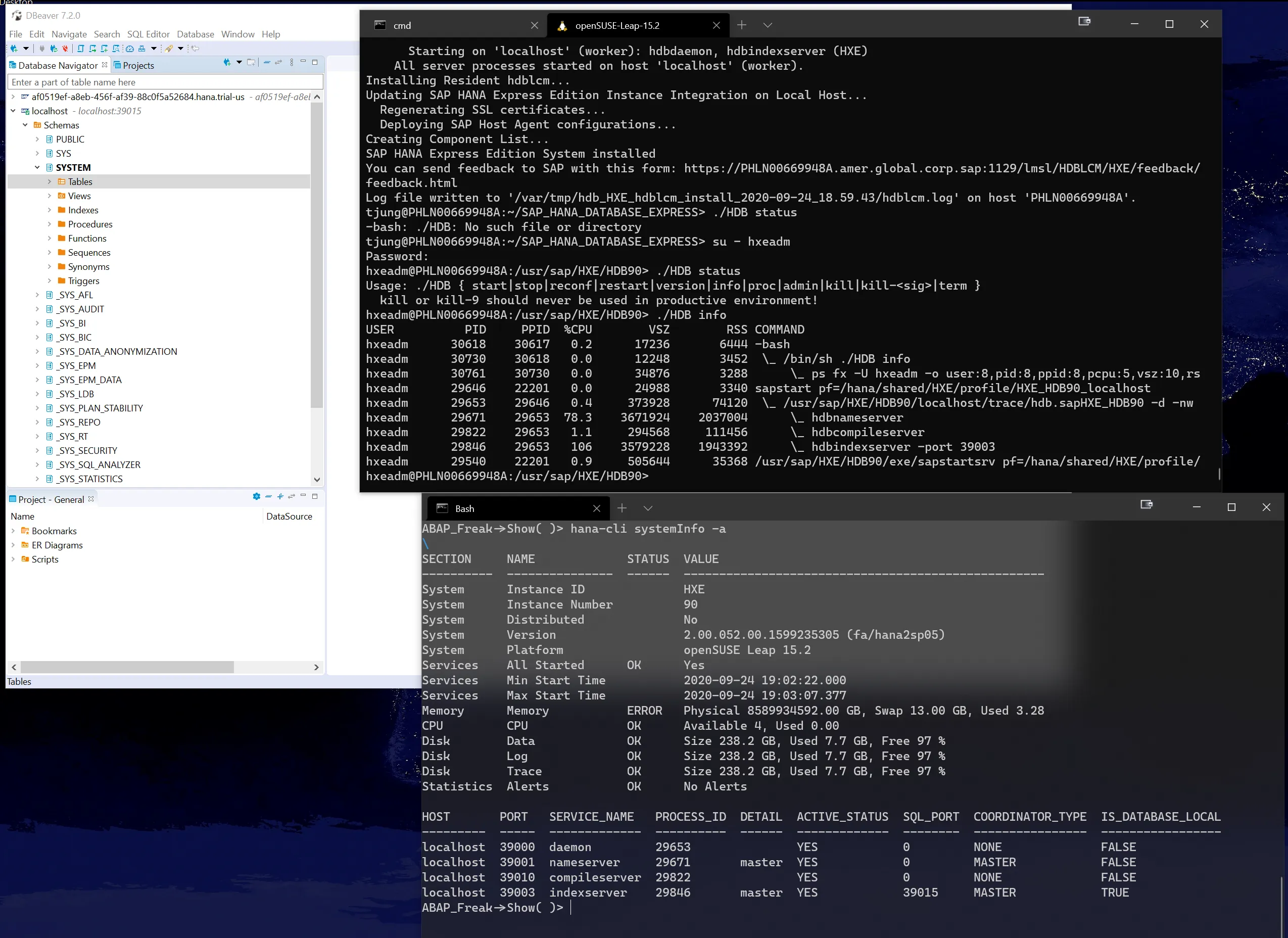 Zugriff vom Host-Betriebssystem über localhost