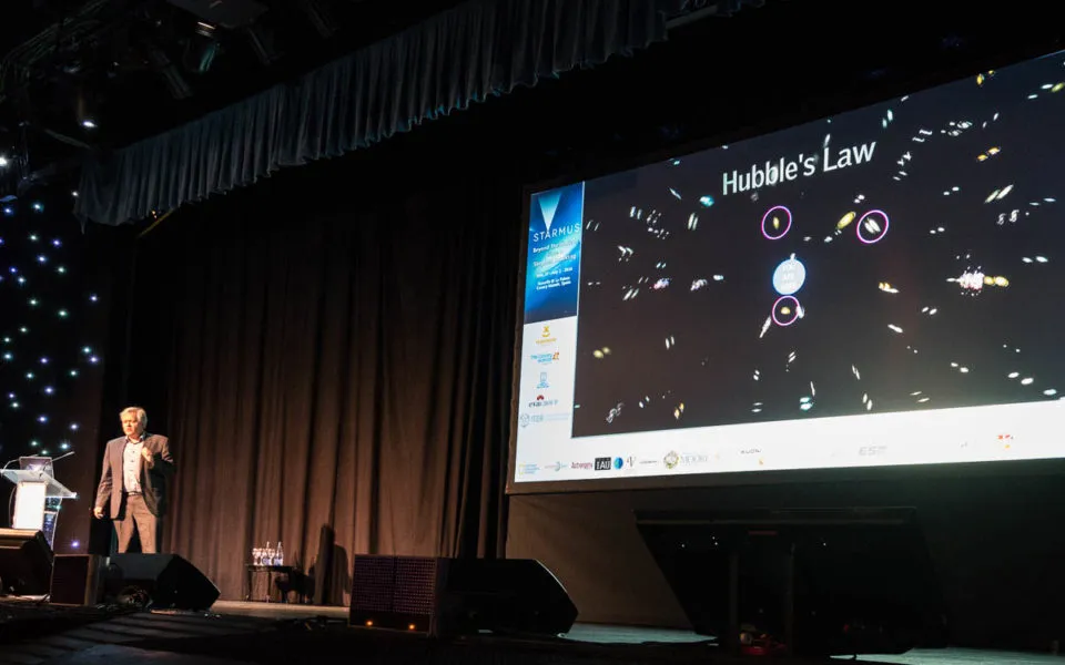 Zuhörer bei einem Vortrag über Deutschland als Innovationsstandort