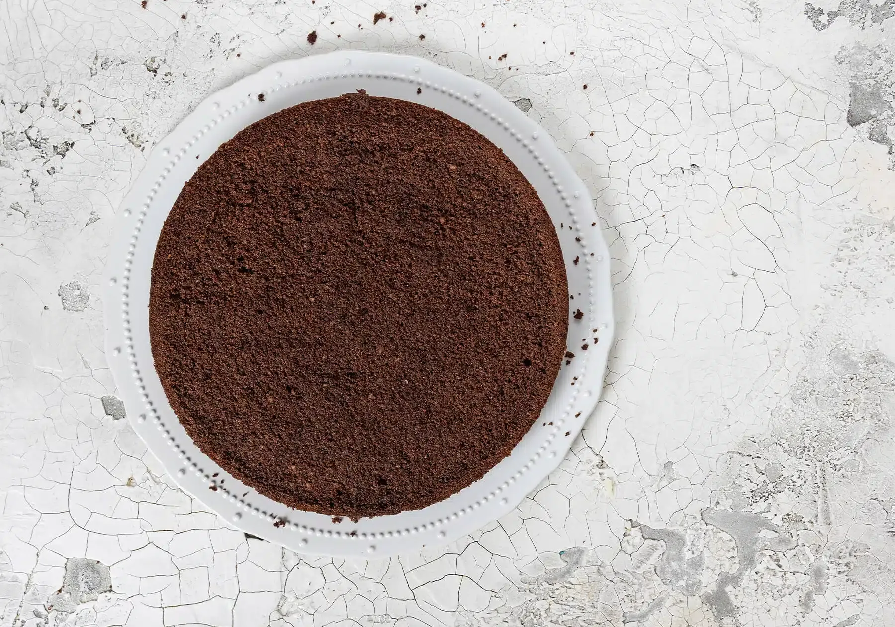 Begradigter Tortenboden