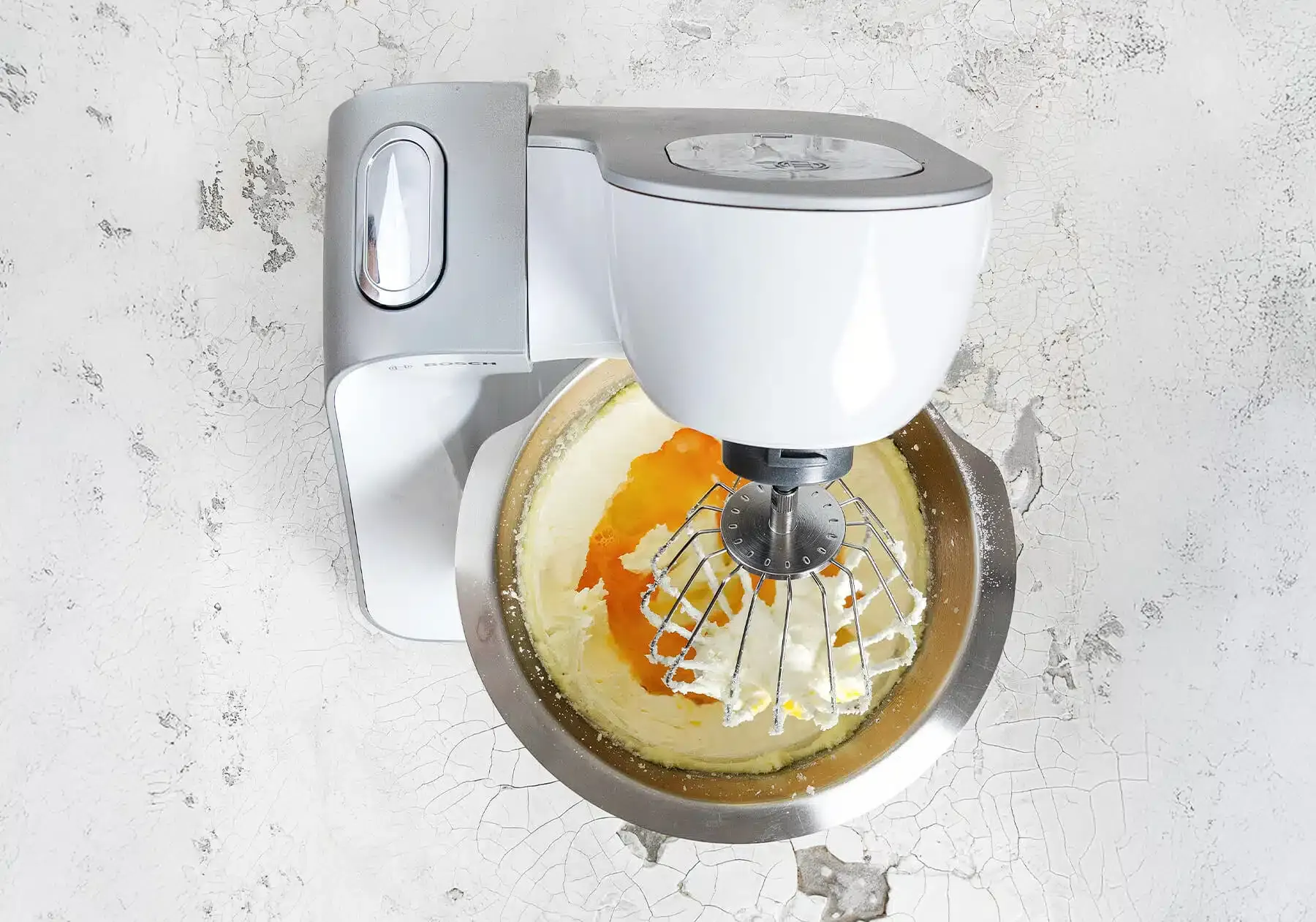 Butter-Zucker-Ei-Mischung