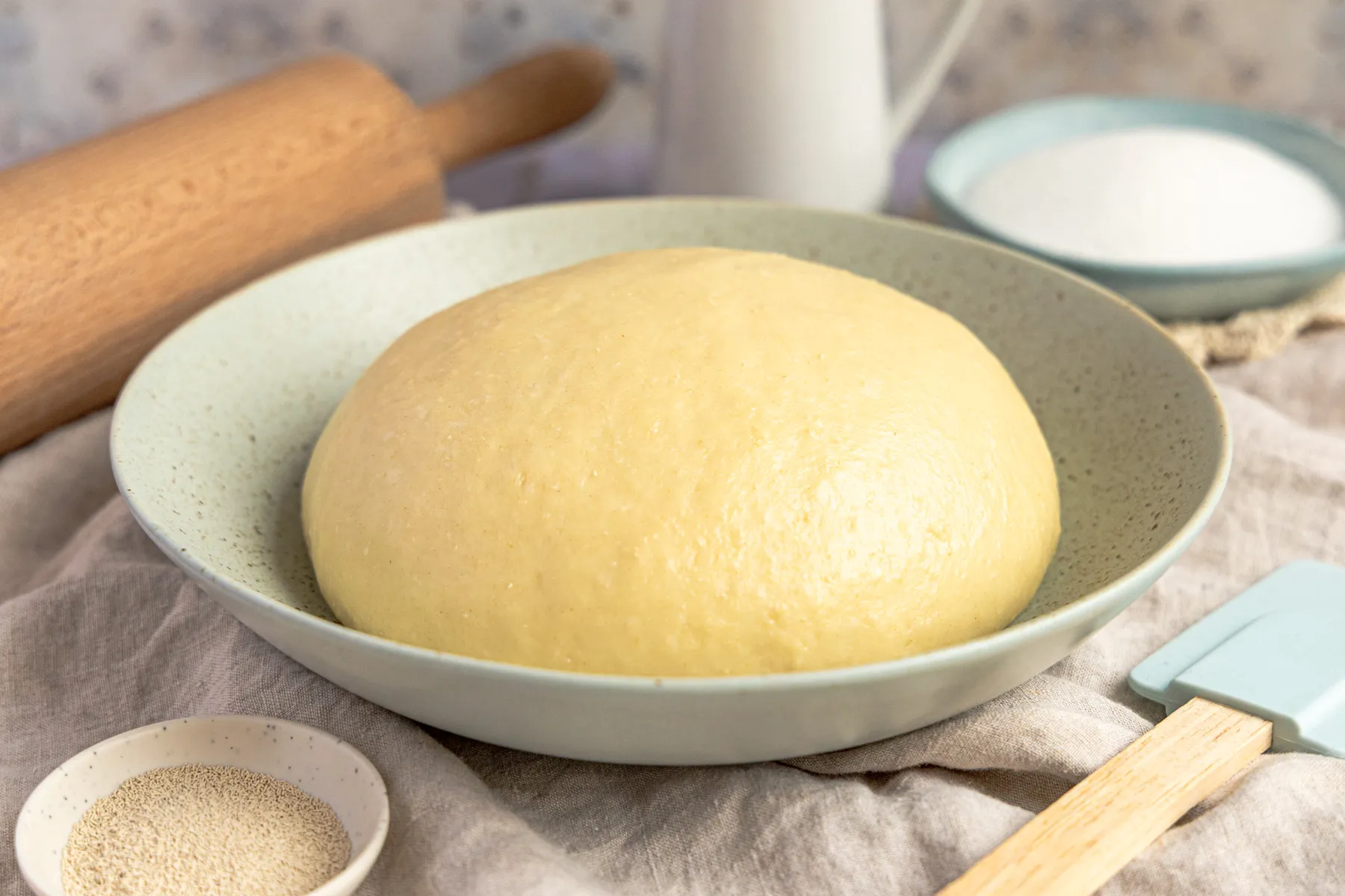 Hefeteig mit Trockenhefe