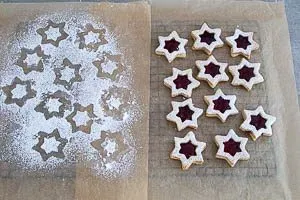 Plätzchen zusammensetzen