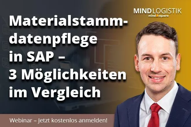 SAP Materialstammdaten Webinar Vorschau
