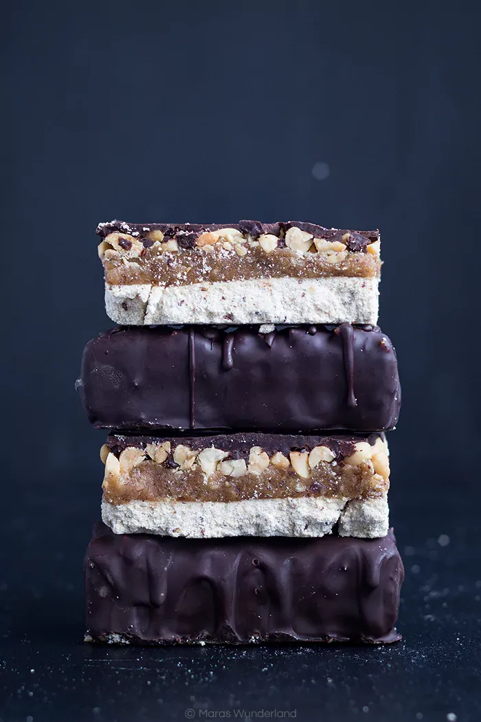 Vegan, healthy, glutenfree Snickers.