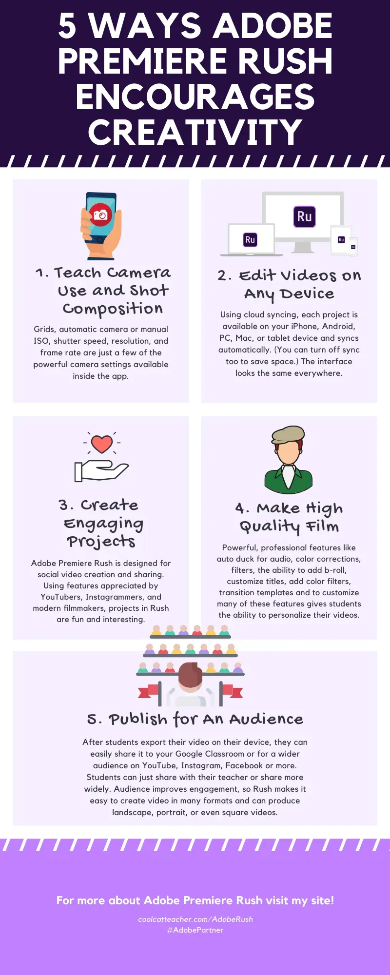 5 Wege, wie Adobe Premiere Rush Kreativität fördert