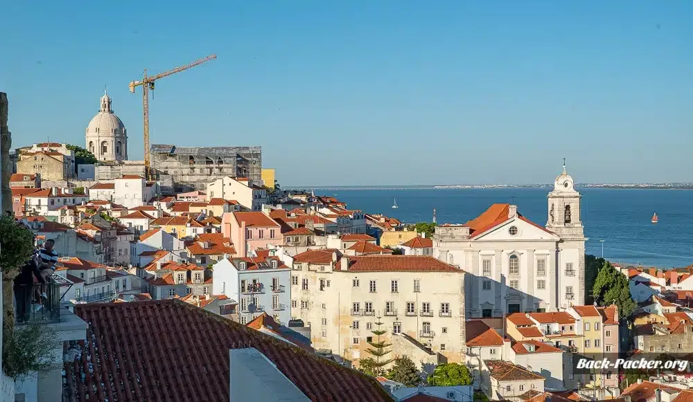Alfama im Sonnenuntergang