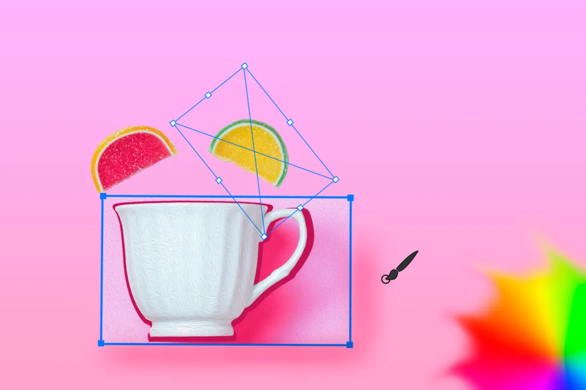 Ausgewählte Elemente im Foto | Luminar Neo Blog