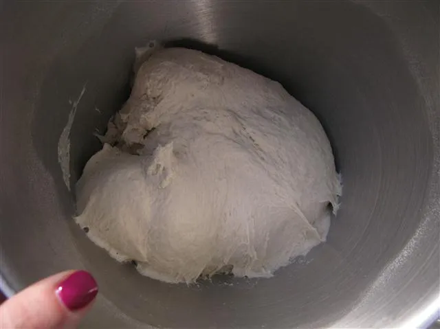 Bild eines geschmeidigen Teiges