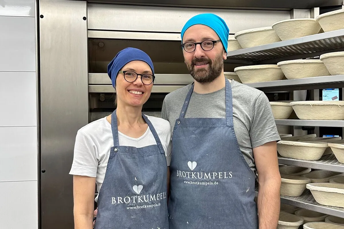 Die Brotkumpels in ihrer Backstube.