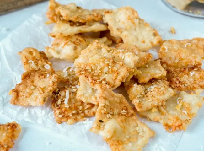 Dinkel Cracker Rezept für den kleinen Hunger