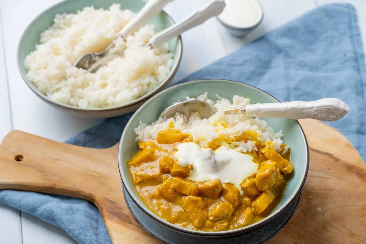 Ein 20-Minuten Madras Curry mit Ananas, so einfach geht's