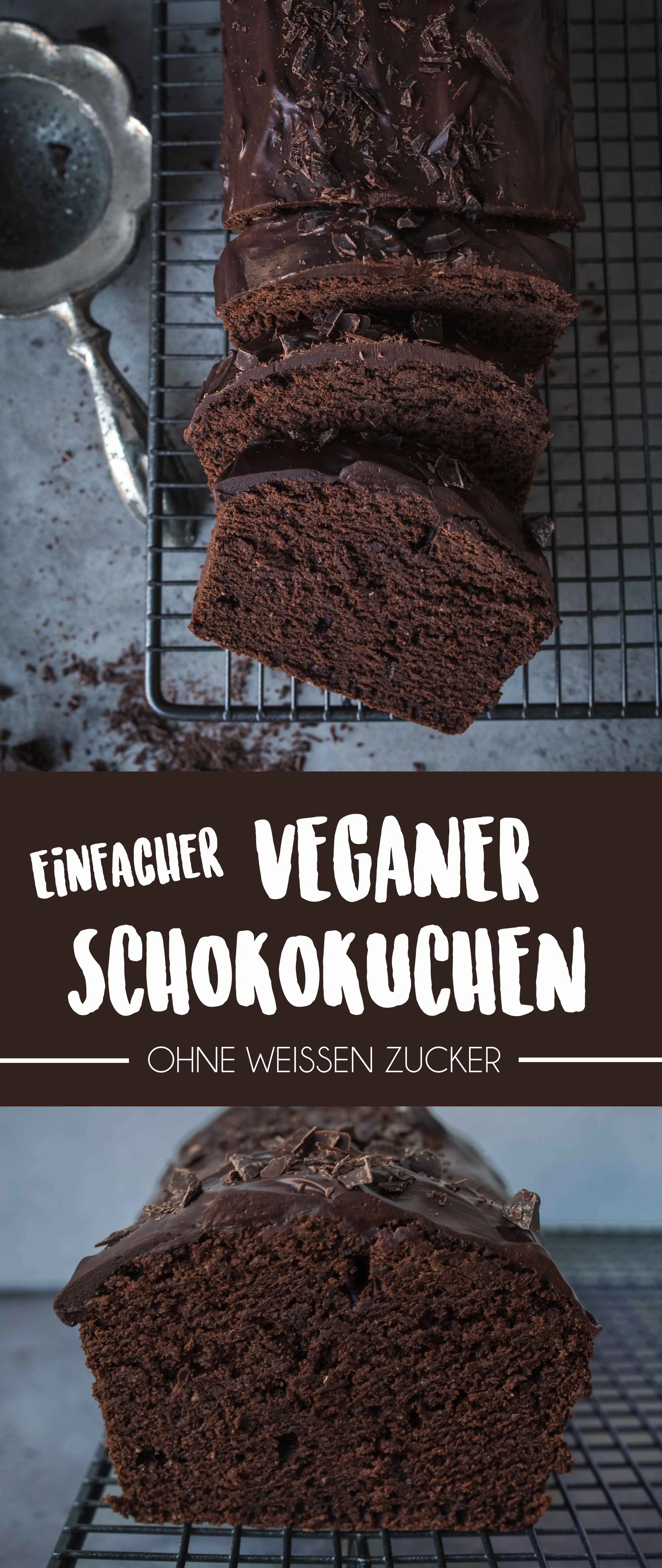 Einfacher Veganer Schokokuchen