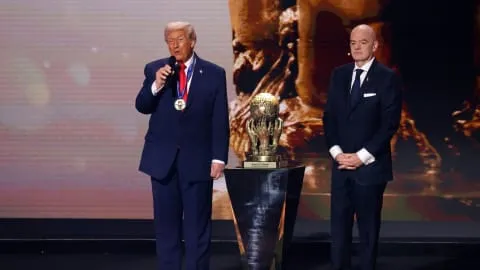 FIFA-Offizielle bei der Auslosung der WM 2026