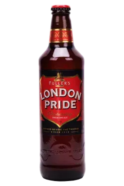 Flasche London Pride, ein klassisches englisches Ale