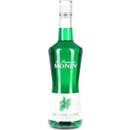 Flasche Monin Crème de Menthe Verte