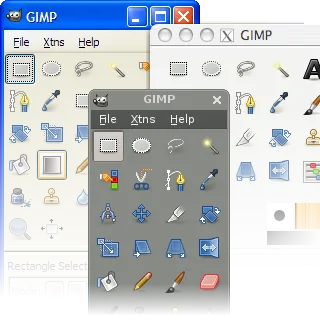 Frisches Erscheinungsbild von GIMP 2.4