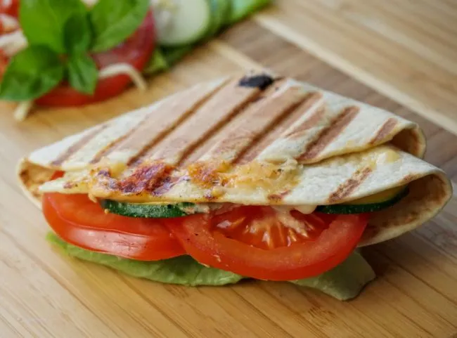 Gegrillte Wraps, perfekt für den Sommer