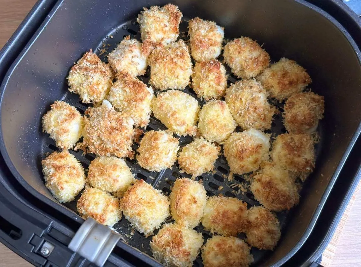 Halloumi aus der Heißluftfritteuse