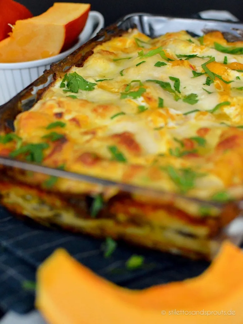 Herbstliche Kürbislasagne