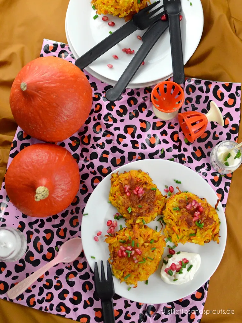 Hokkaido Kürbisse auf dem Markt