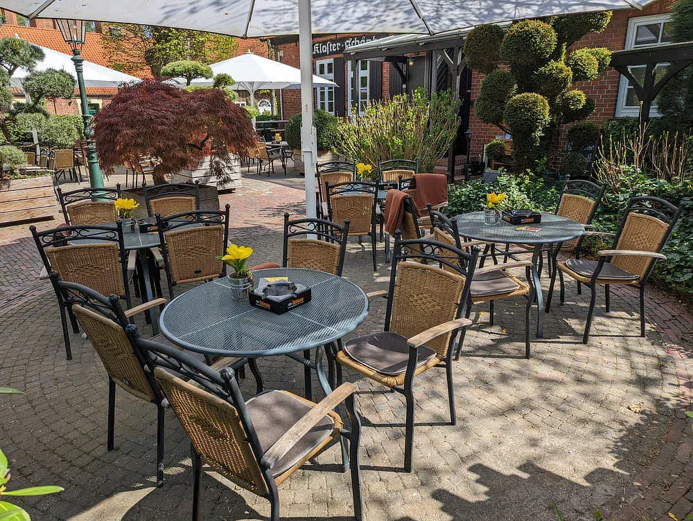 Impressionen von der Habanos Terrasse der Kloster-Schänke Hude