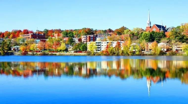 Indian Summer in Quebec, Kanada