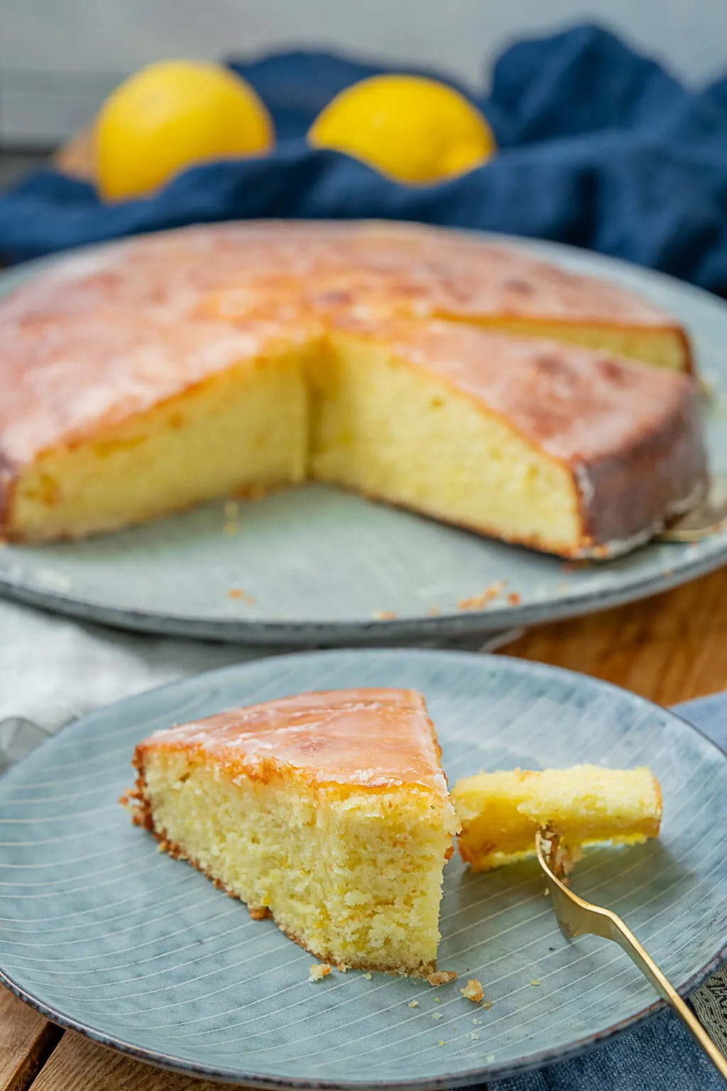 Köstlicher Zitronenkuchen