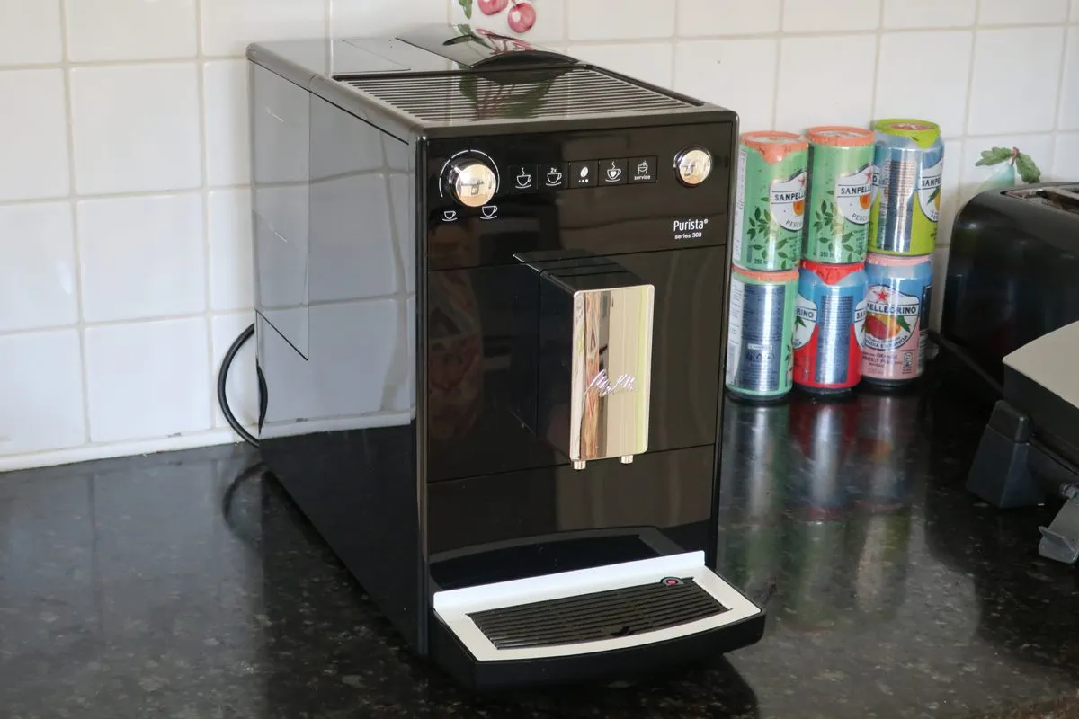 Melitta Purista Kaffeemaschine in der Küche