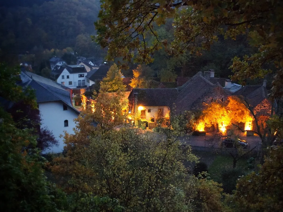 Panoramablick über die Mosel und die umliegenden Weinberge