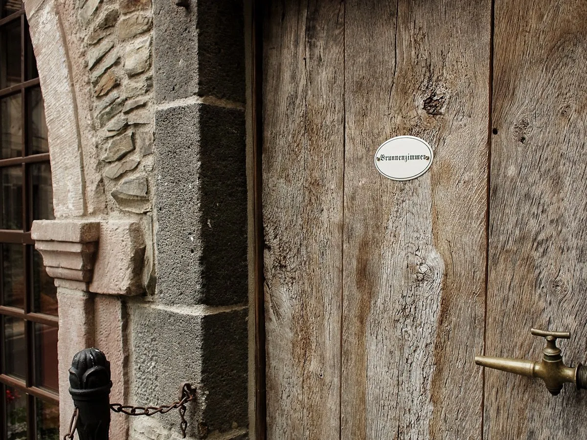 Romantische Fachwerkhäuser der Alten Mühle Thomas Höreth an der Mosel