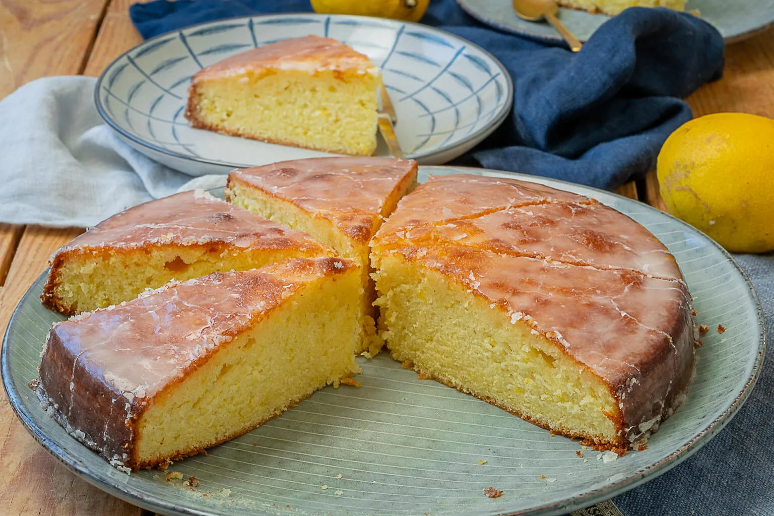 Saftig und lecker - Zitronen Rührkuchen
