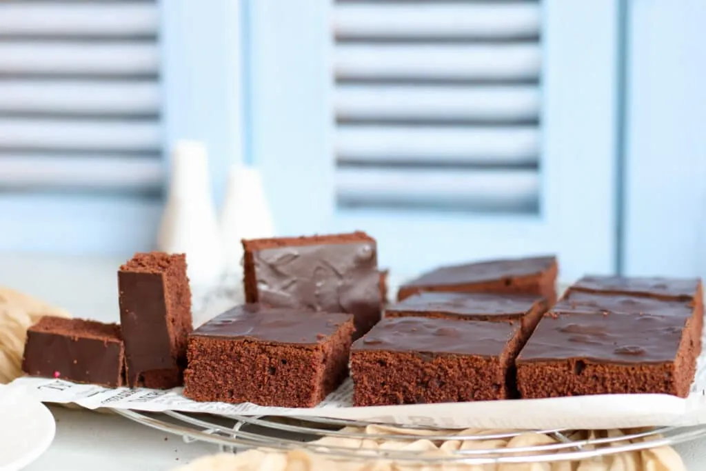 saftiger Schokokuchen vom Blech