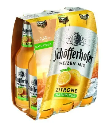 Schöfferhofer Zitrone Naturtrüb Sixpack