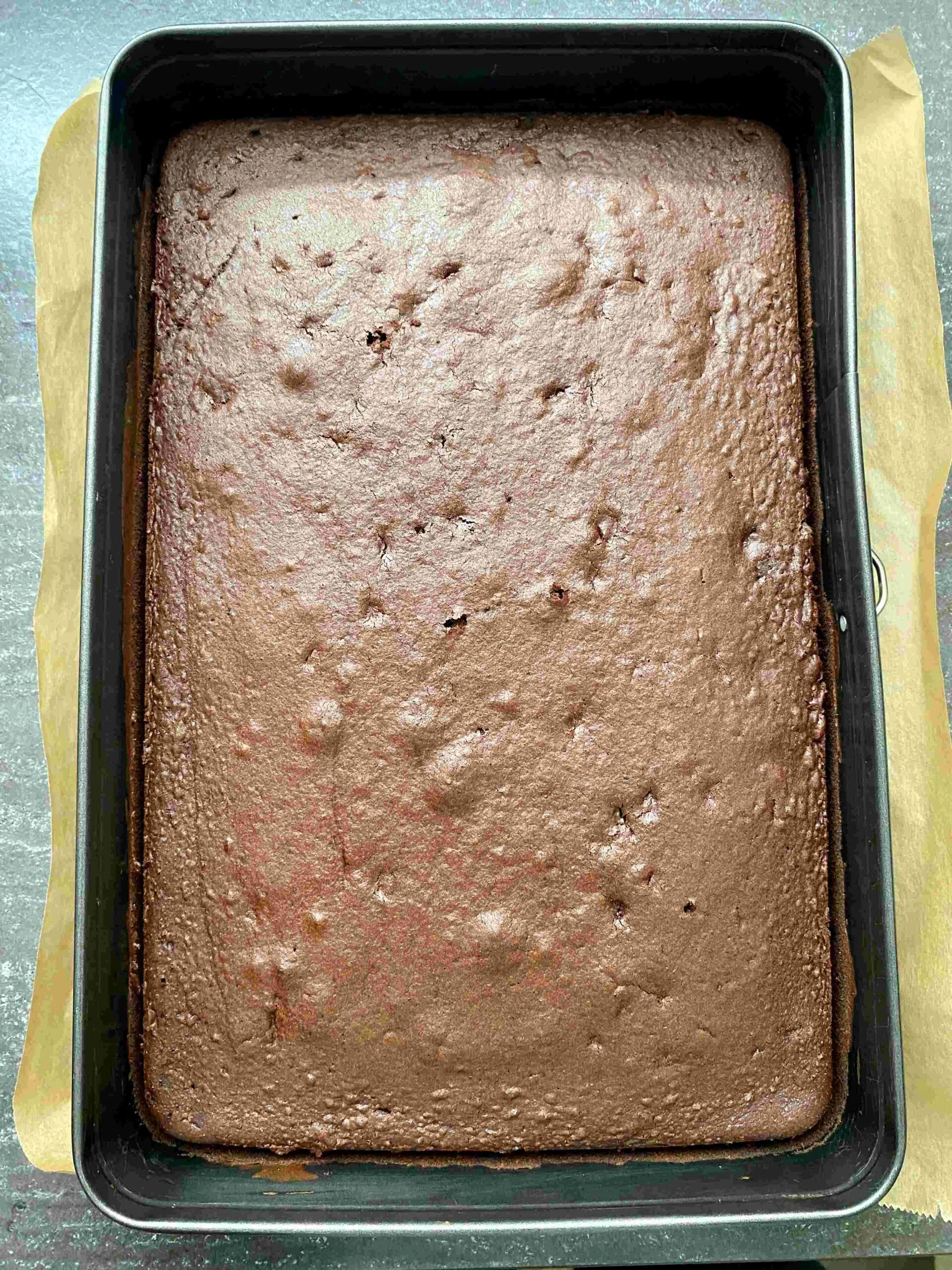 Schritt 5: Teig in die Form füllen