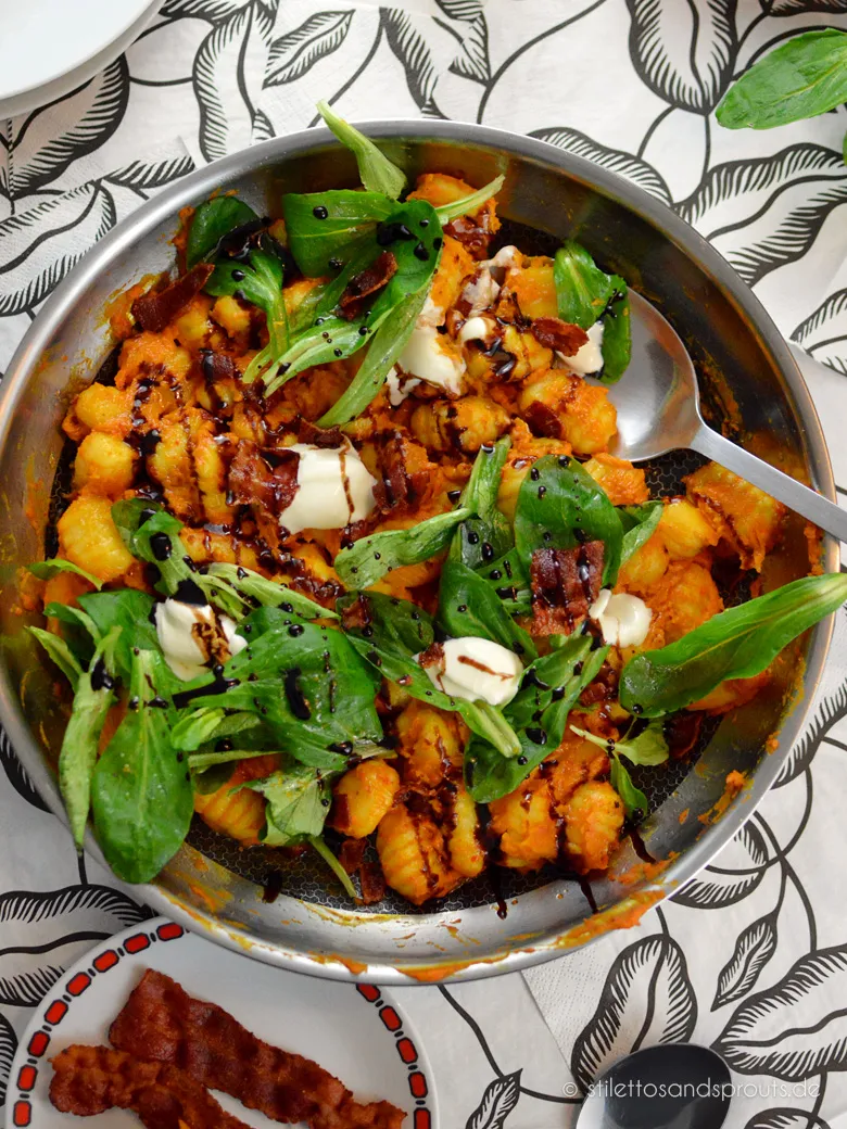Super cremige Gnocchi mit Kürbis