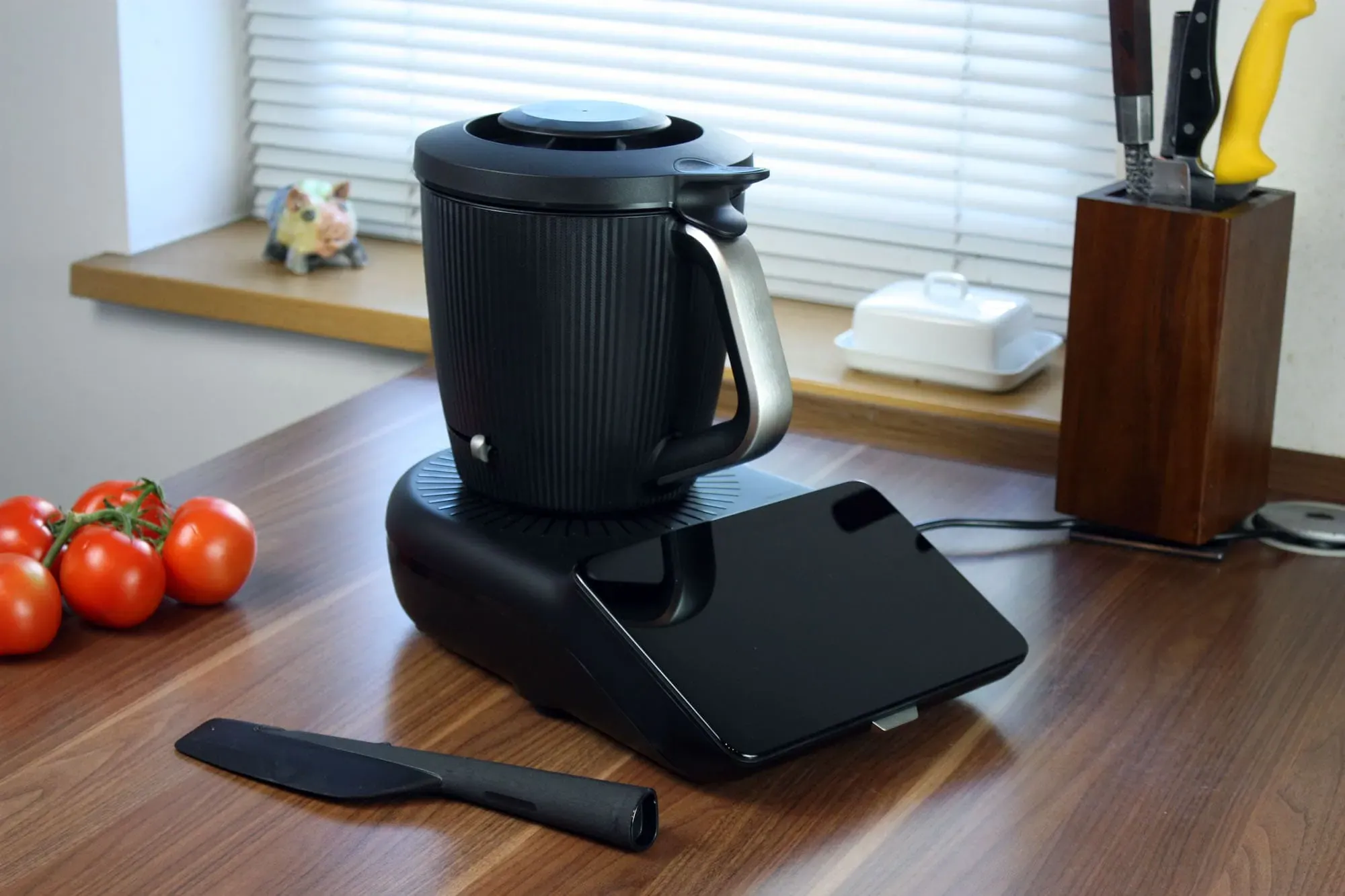 Thermomix TM7 in mattem Schwarz