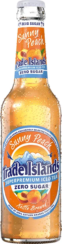 Trade Islands #Sunny Peach Zero Sugar Eistee