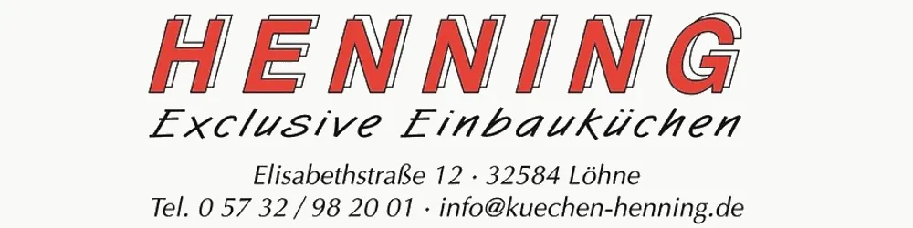 Werbung: Küchenstudio Küchen-Henning in Löhne
