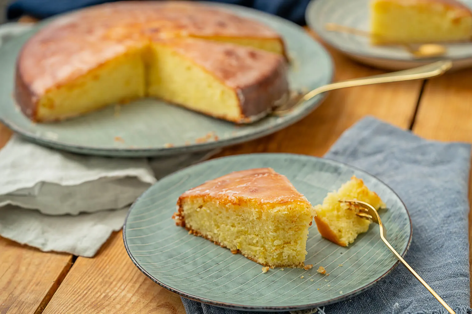 Zitronenkuchen. der garantiert gelingt
